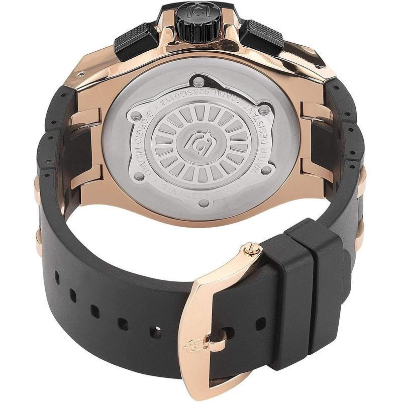 Giorgio Milano Chronograph Rubber Mens Watch - 928rgbk0313
