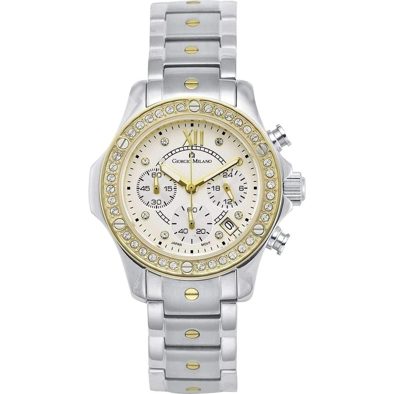 Giorgio Milano Chronograph Stainless Steel Ladies Watch - 814STG02