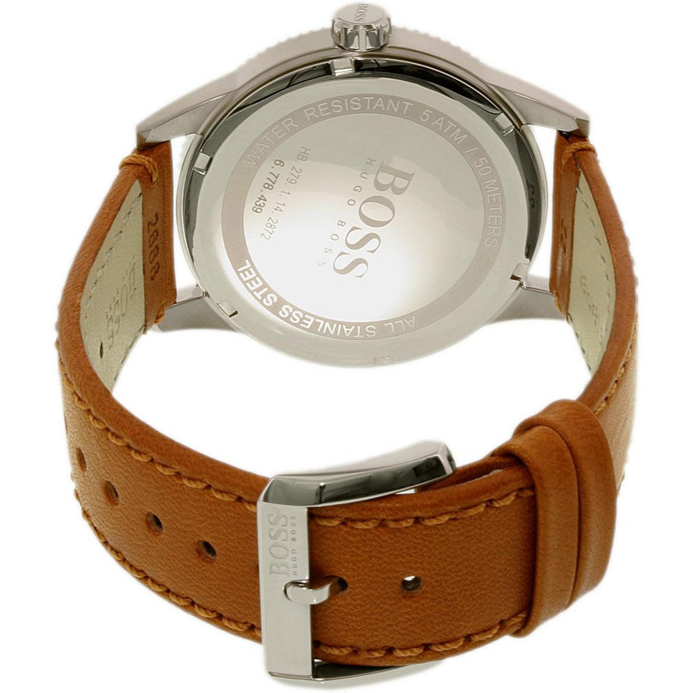 BOSS by Hugo Boss Pilot Leather Men's Watch - 1513331