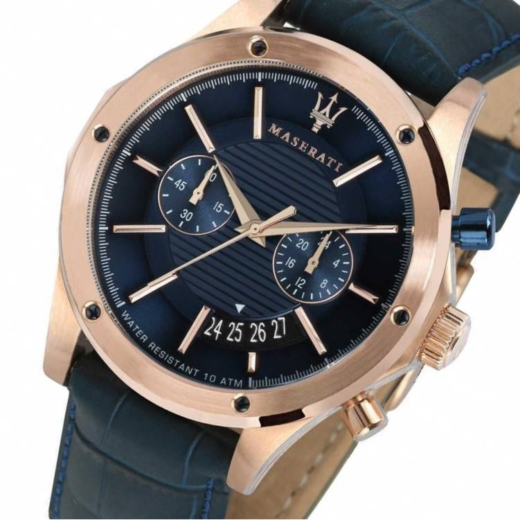 Maserati Circutio Men's Leather Watch - R8871627002