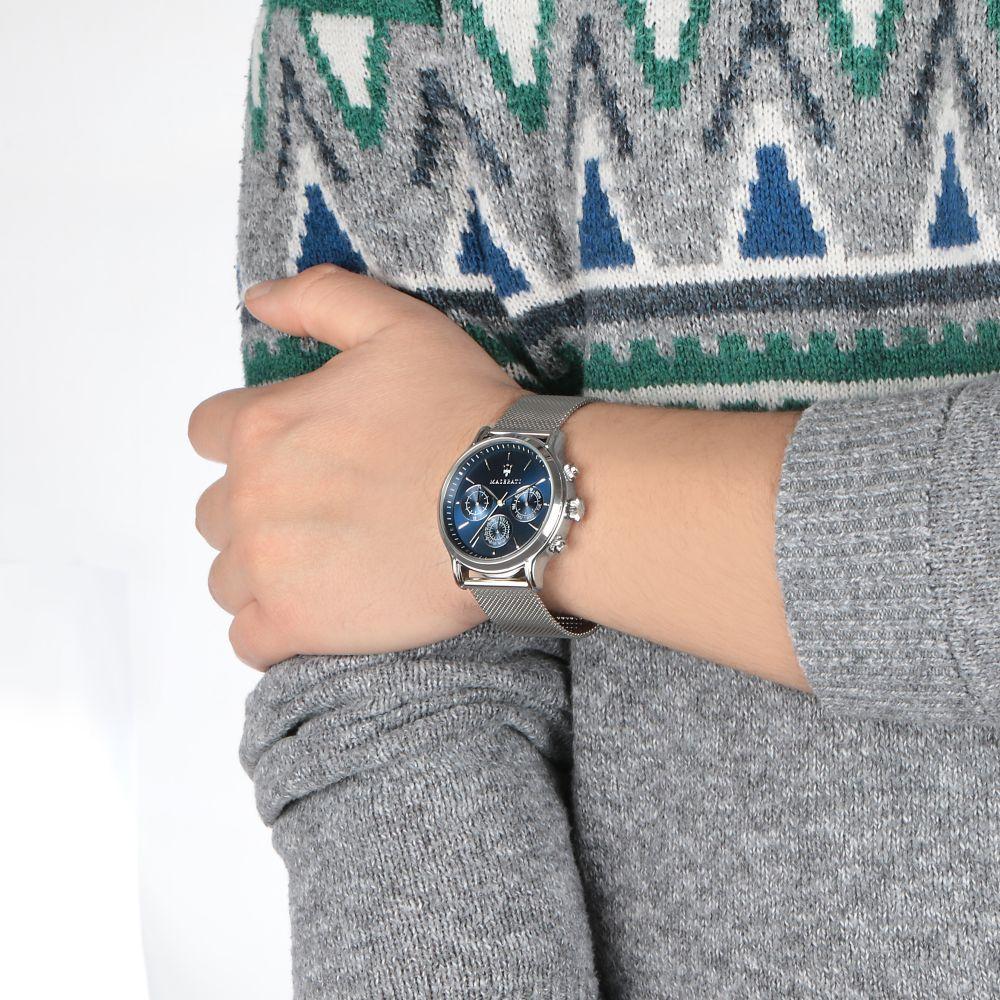 Maserati Epoca Silver Men's Watch - R8853118013-The Watch Factory Australia