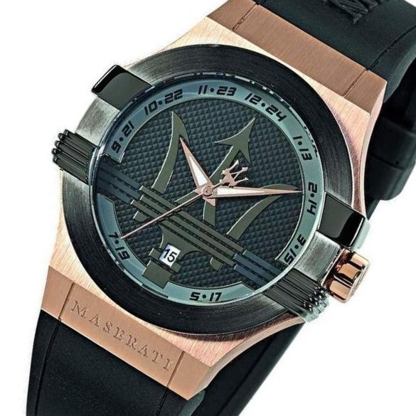 Maserati Potenza Men's Black Watch - R8851108002