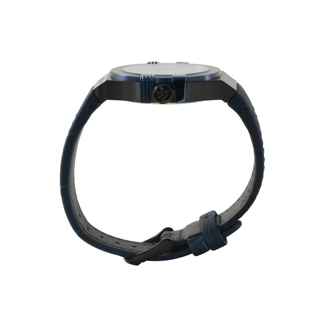 Maserati Potenza Men's Navy Leather Watch - R8851108007-The Watch Factory Australia