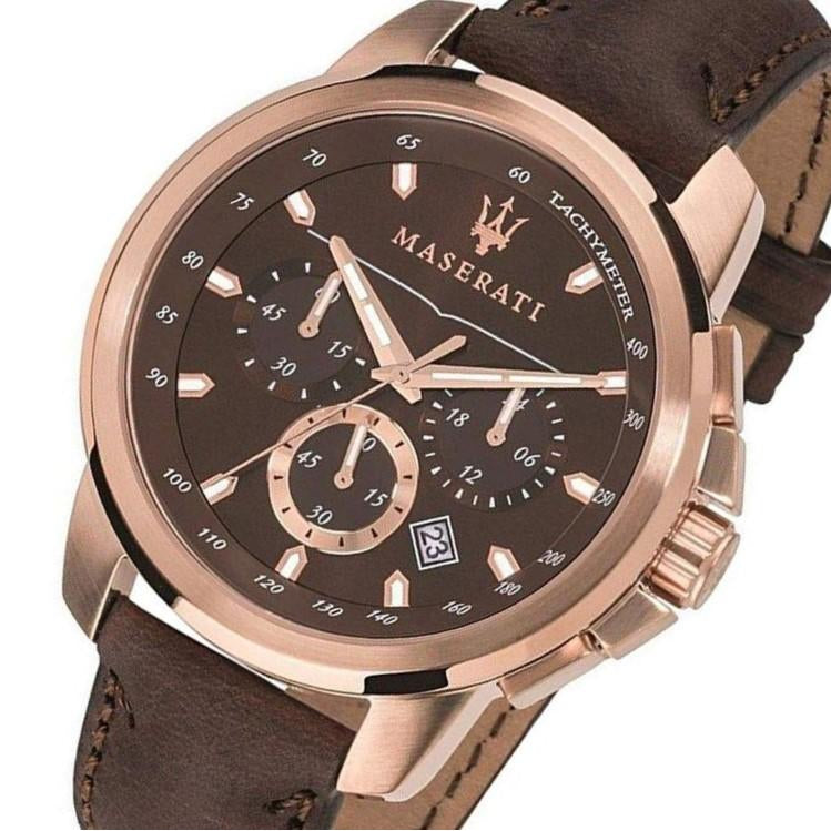 Maserati Successo Leather Men's Watch - R8871621004
