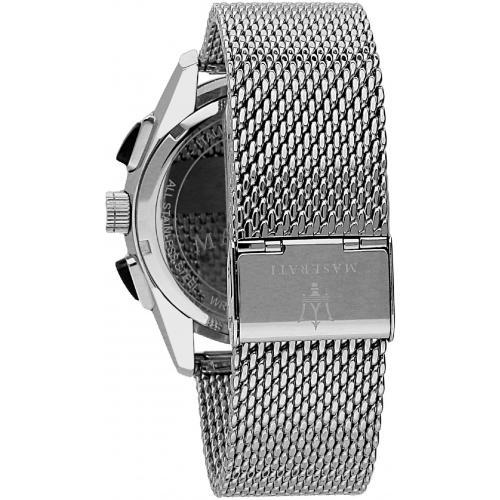 Maserati Traguardo Men's Steel Mesh Watch - R8873612005-The Watch Factory Australia