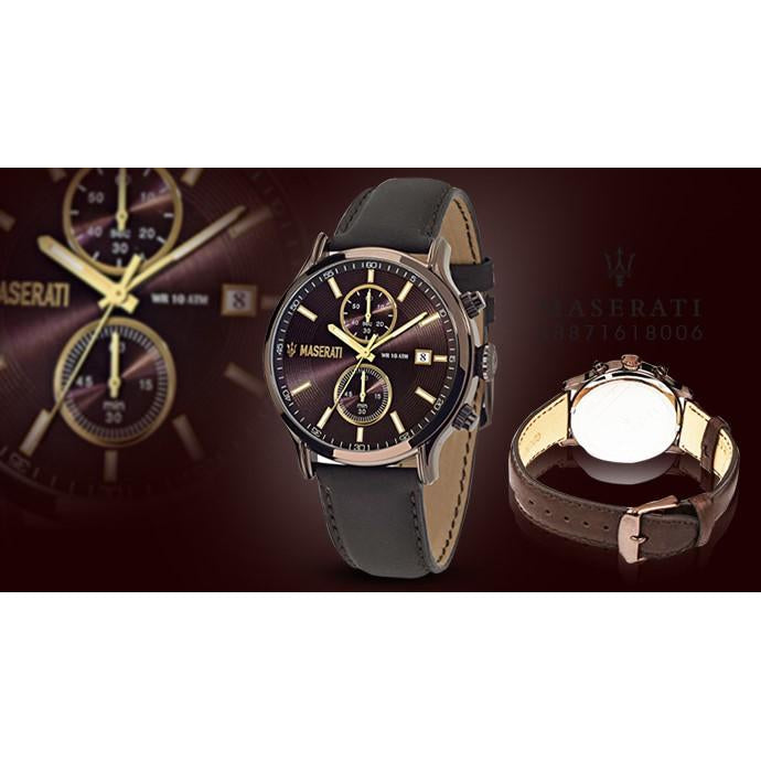 Maserati Epoca Leather Men's Watch - R8871618006