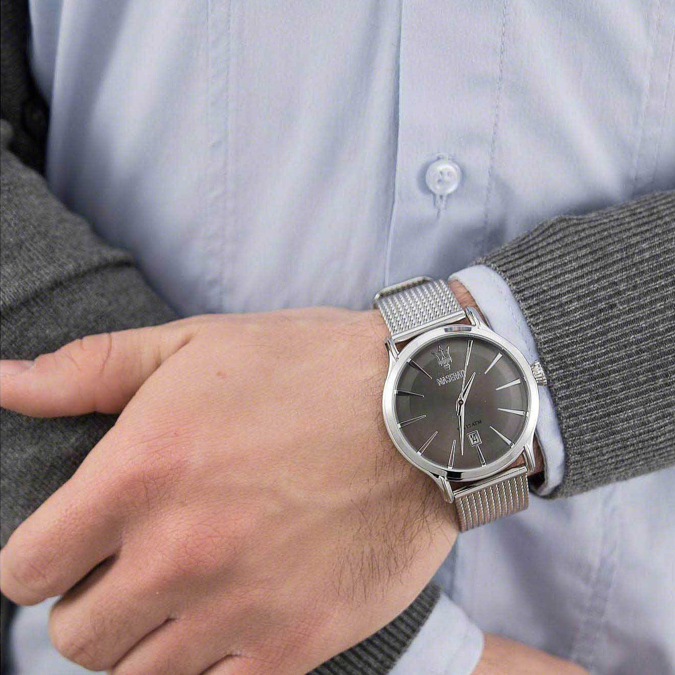 Maserati Epoca Men's Steel Mesh Watch - R8853118002