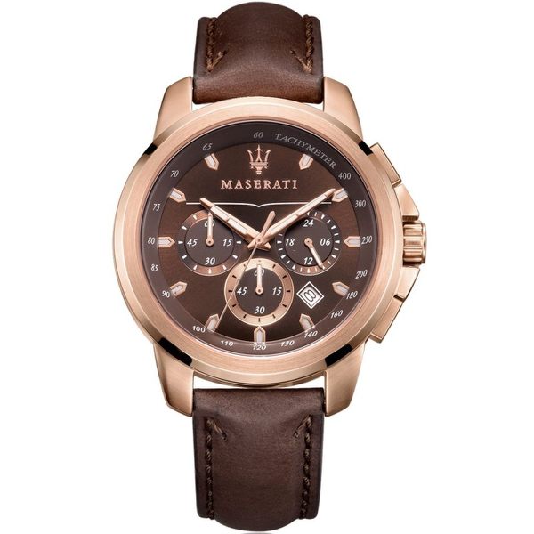 Maserati Successo Leather Men's Watch - R8871621004