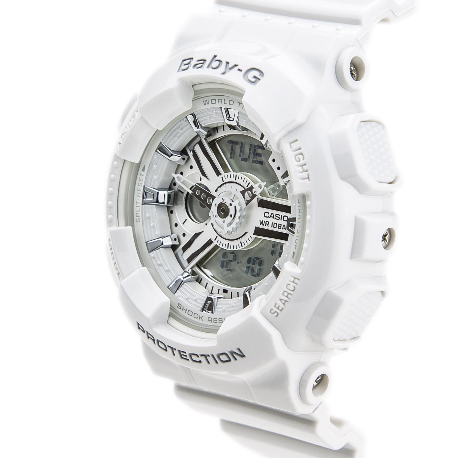 Casio BABY-G White Digital Women's Watch - BA110-7A3