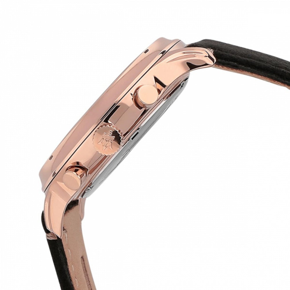 Maserati Gentleman Casual Black Leather Men's Watch - R8871636003