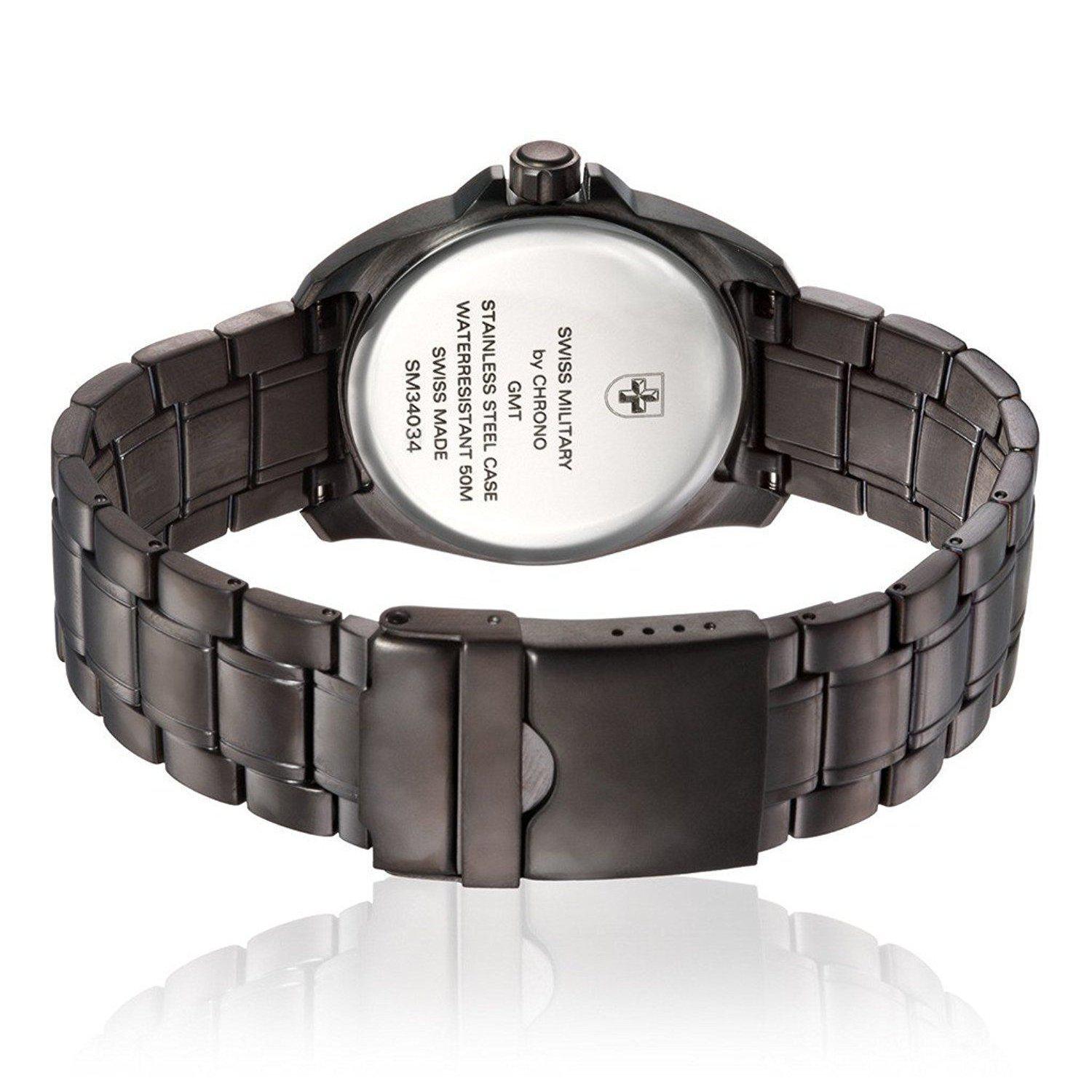 Swiss Military Men's Stainless Steel Watch - SM34012.04-The Watch Factory Australia