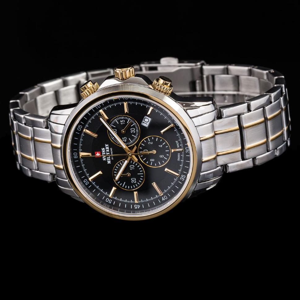 Swiss Military Stainless Steel Men's Watch - SM34052.04
