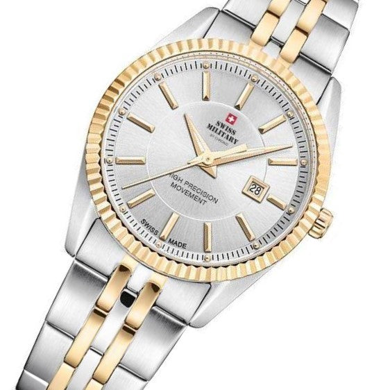 Swiss Military Stainless Steel Women's Watch - SM34066.05