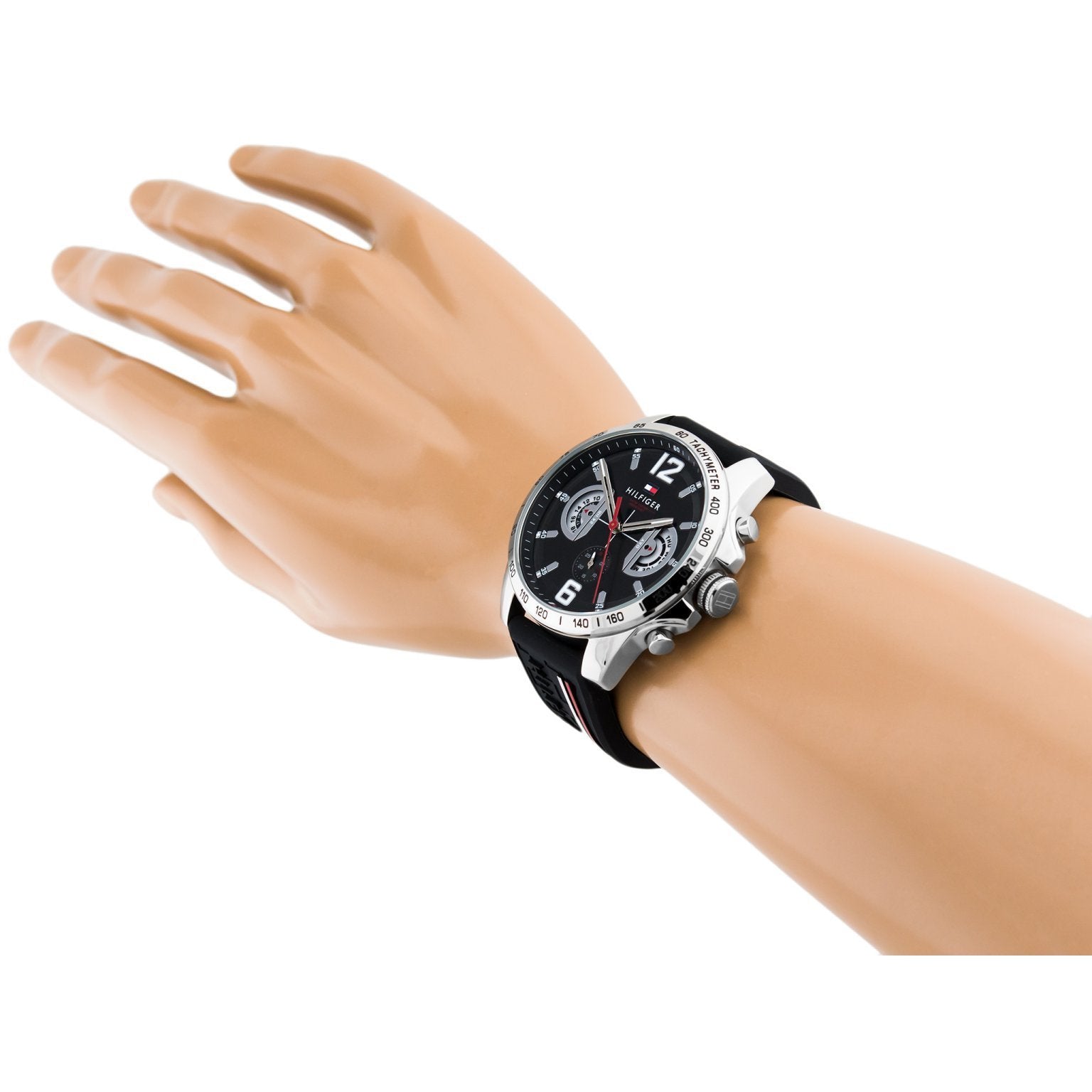 Tommy Hilfiger Men's Black Sports Watch - 1791473