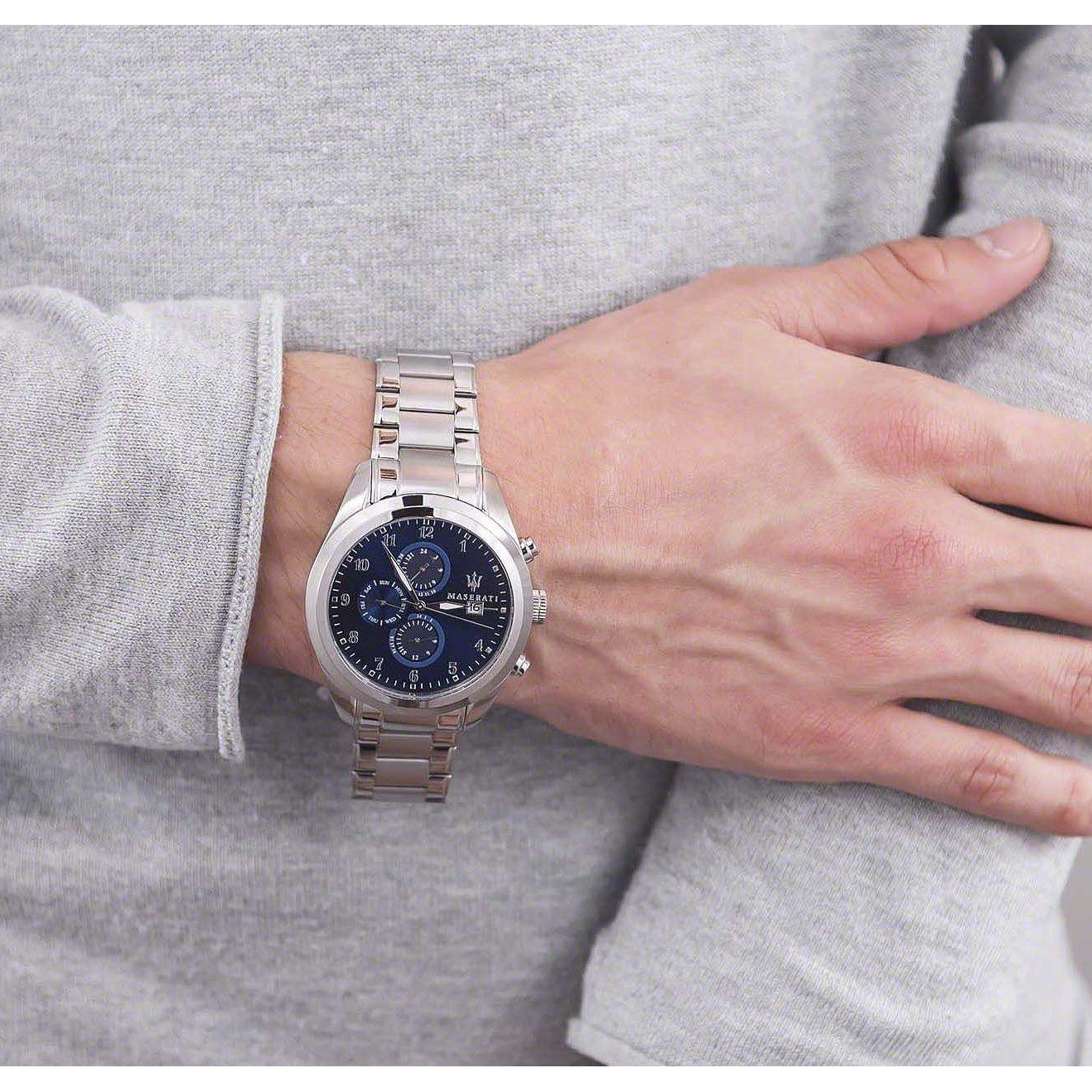 Maserati Traguardo Men's Steel Watch - R8853112505