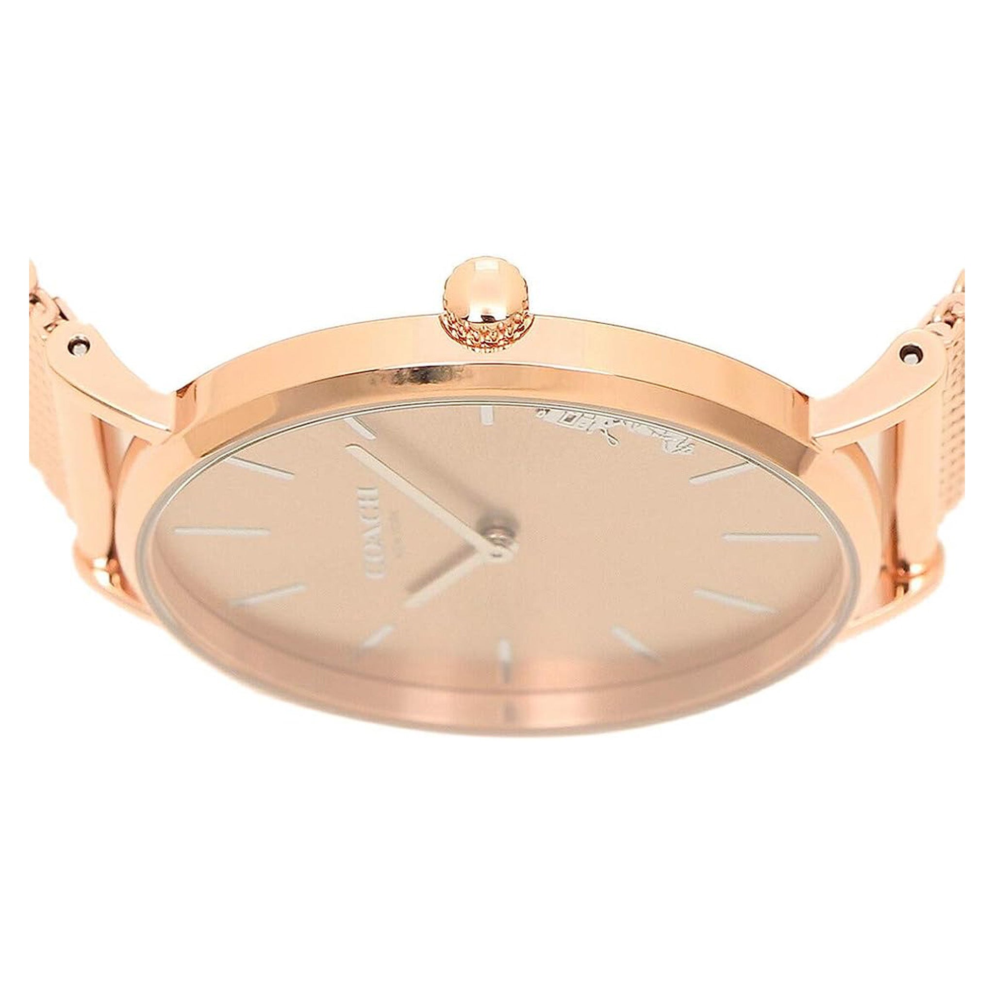 Coach Perry Rose Gold Mesh Ladies Watch - 14503338