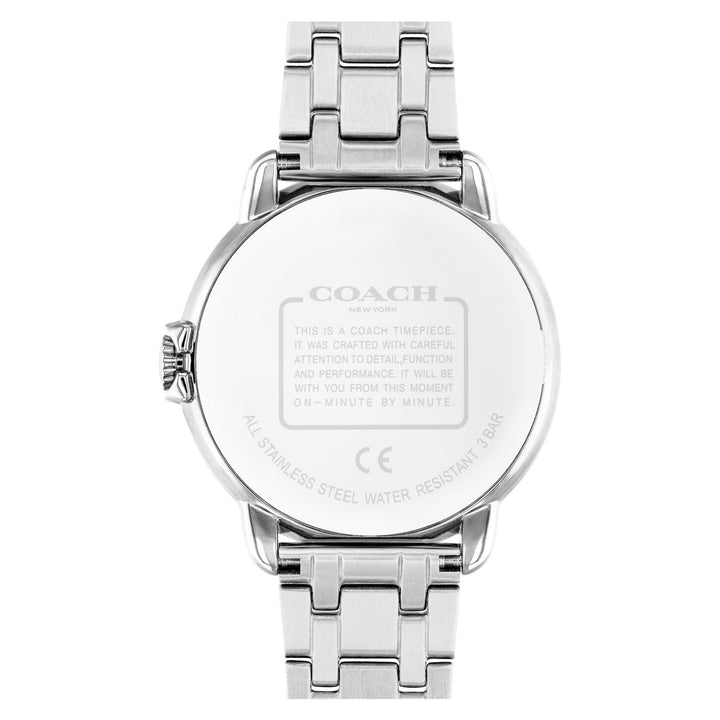 Coach Stainless Steel White Dial Women's Watch - 14503601