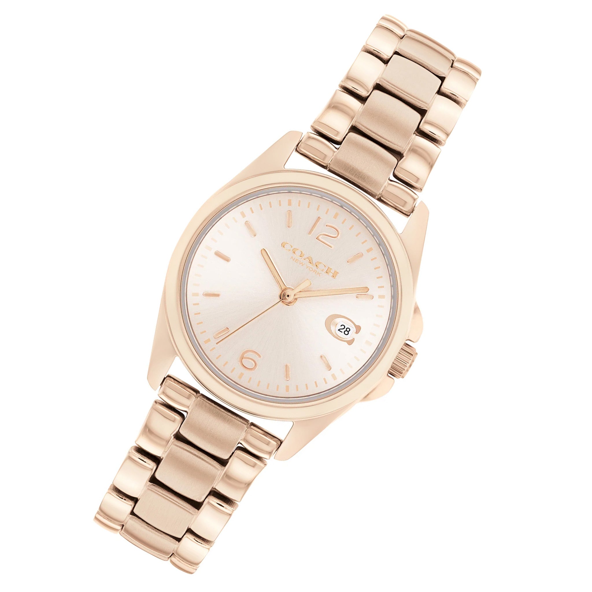 Coach Carnation Gold Steel Women's Watch - 14503908