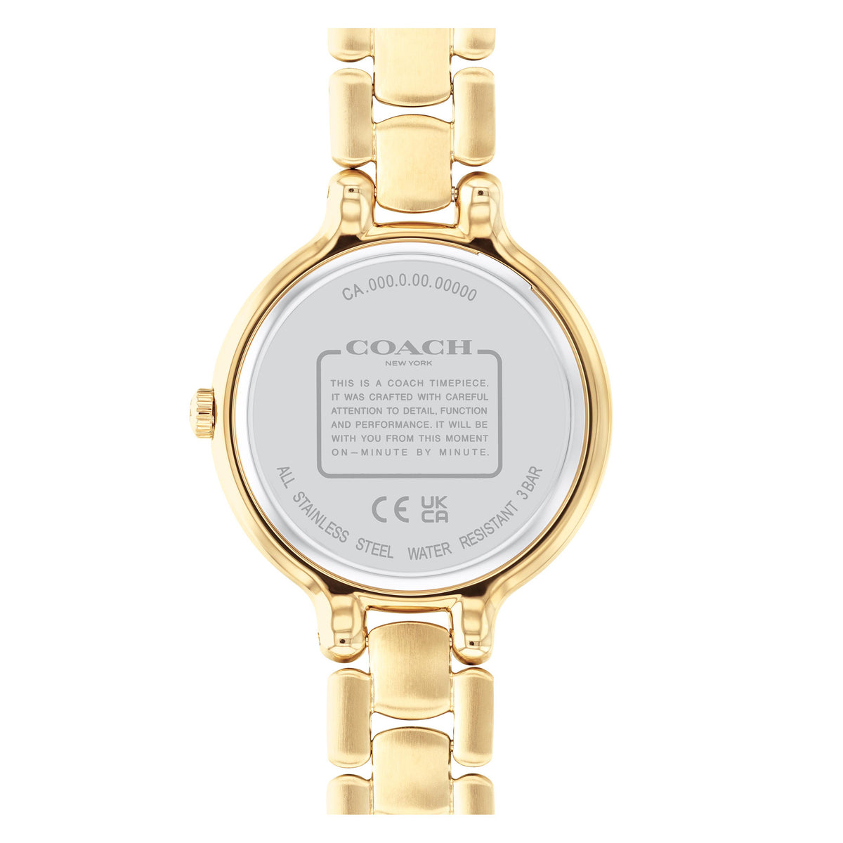 Coach Gold Steel Women's Watch - 14504125