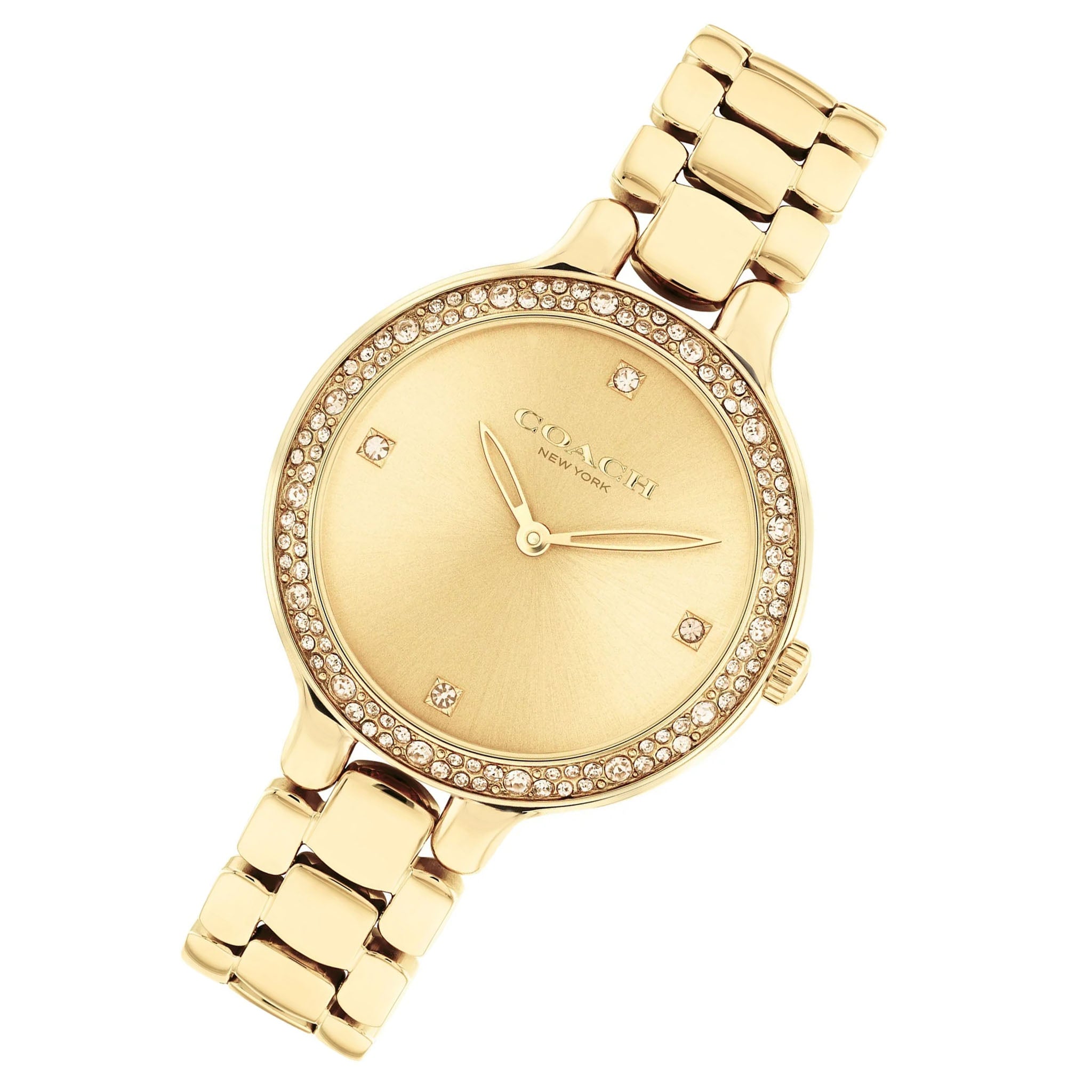 Coach Gold Steel Women's Watch - 14504125