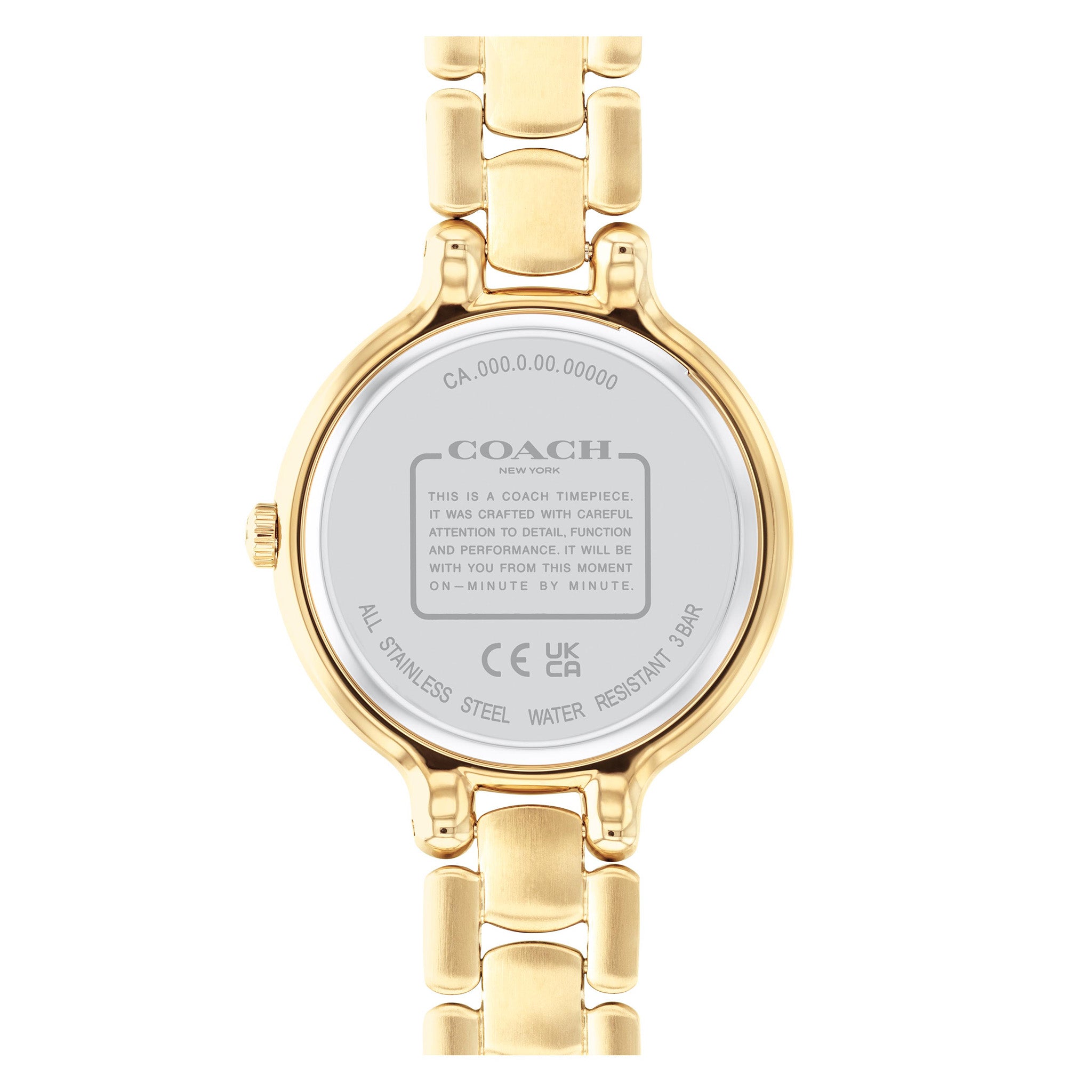 Coach Gold Steel Women's Watch - 14504125