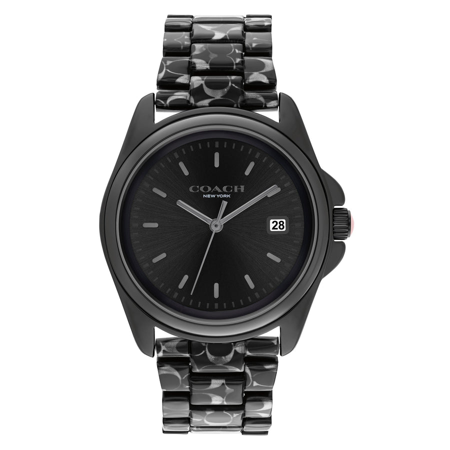 Coach Black Acetate Women's Watch - 14504186