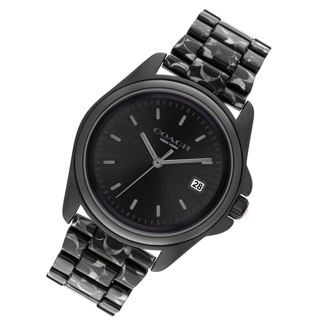 Coach Black Acetate Women's Watch - 14504186