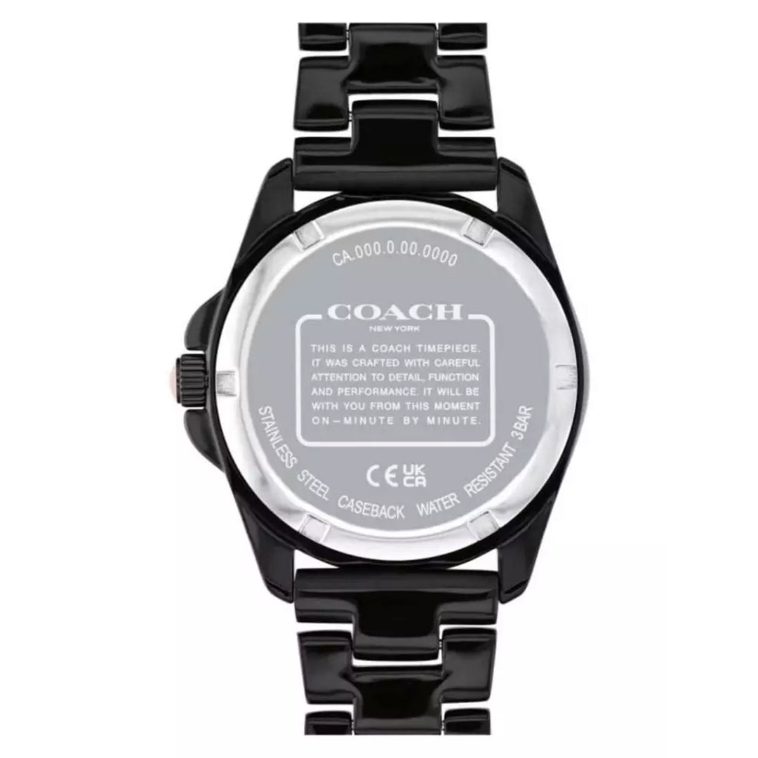 Coach Black Acetate Women's Watch - 14504186