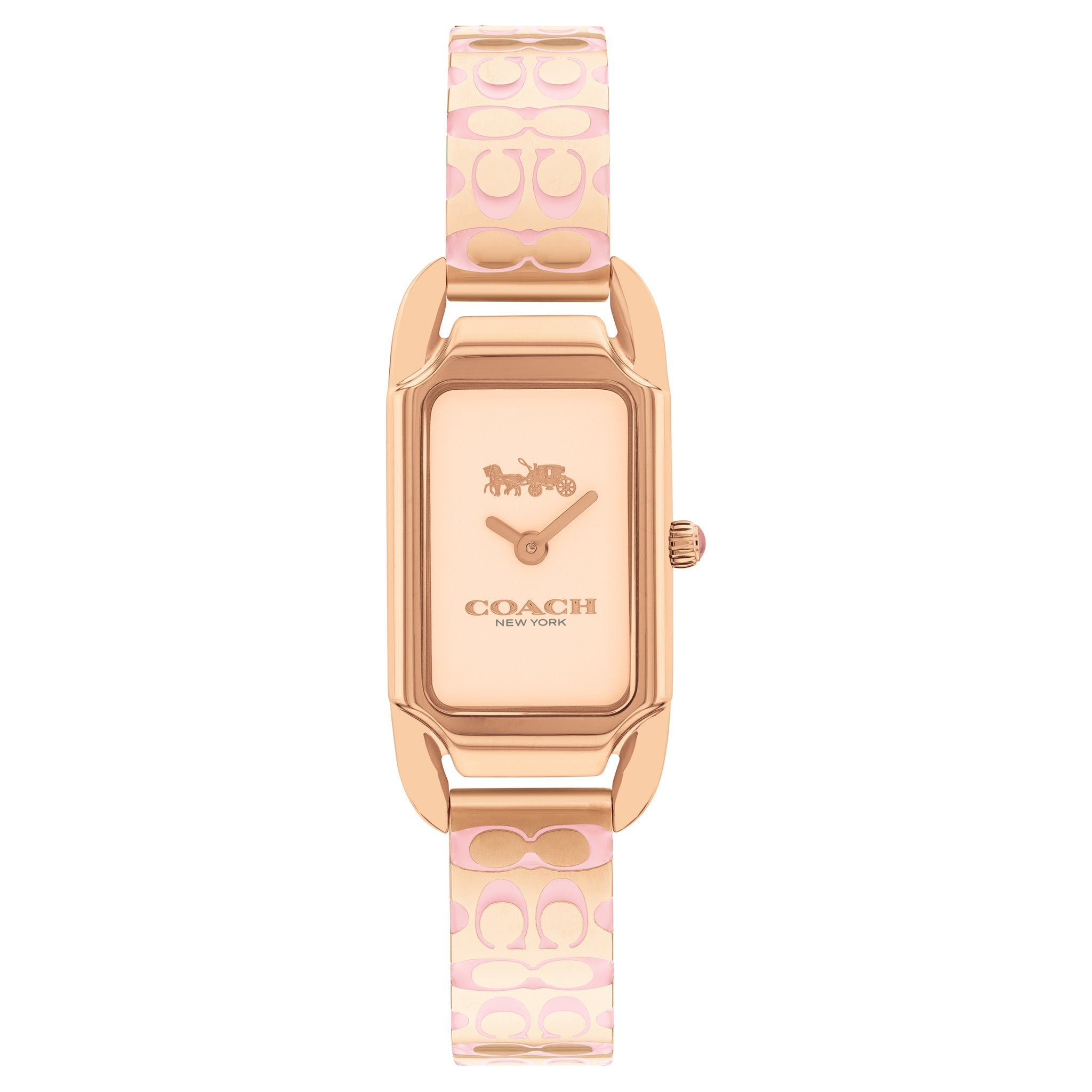 Coach women's rose gold watches best sale