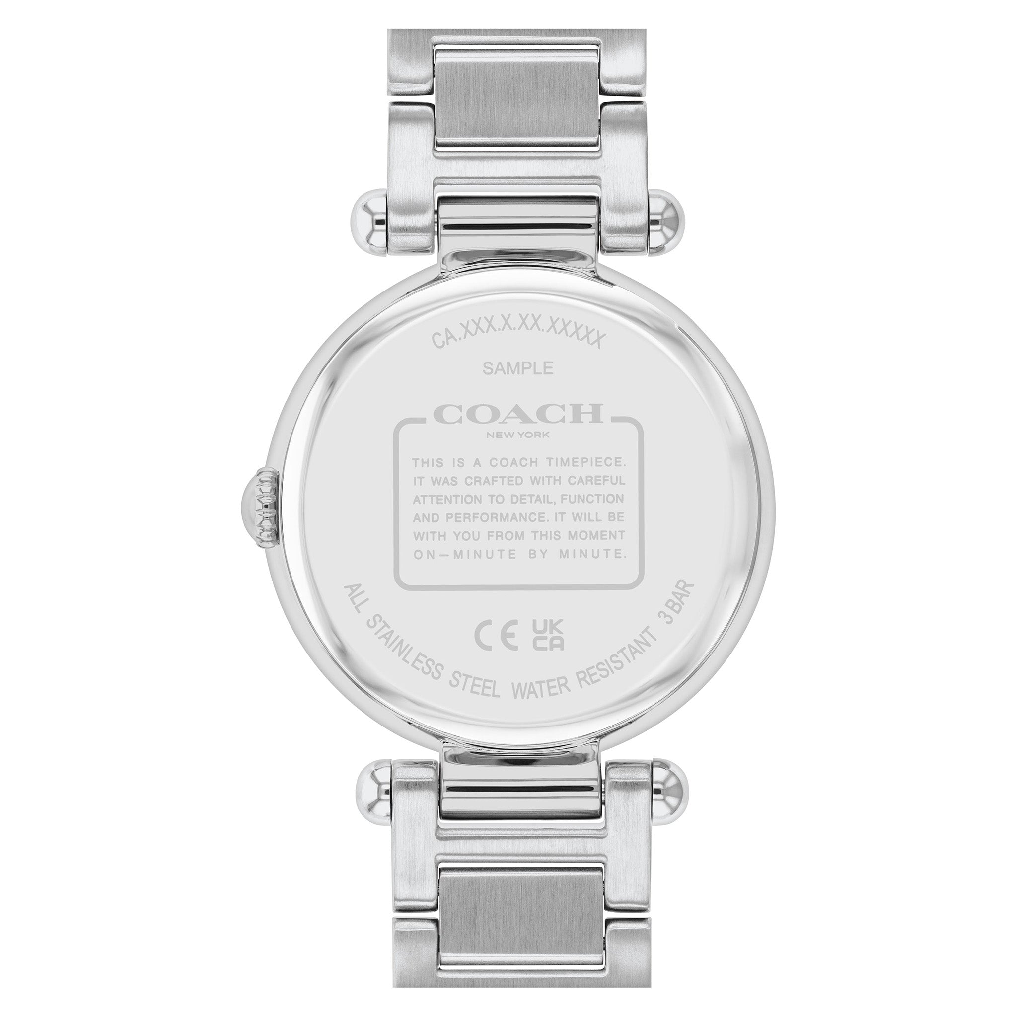 Coach Stainless Steel White MOP Dial With Floating Charms Women's Watch - 14504264