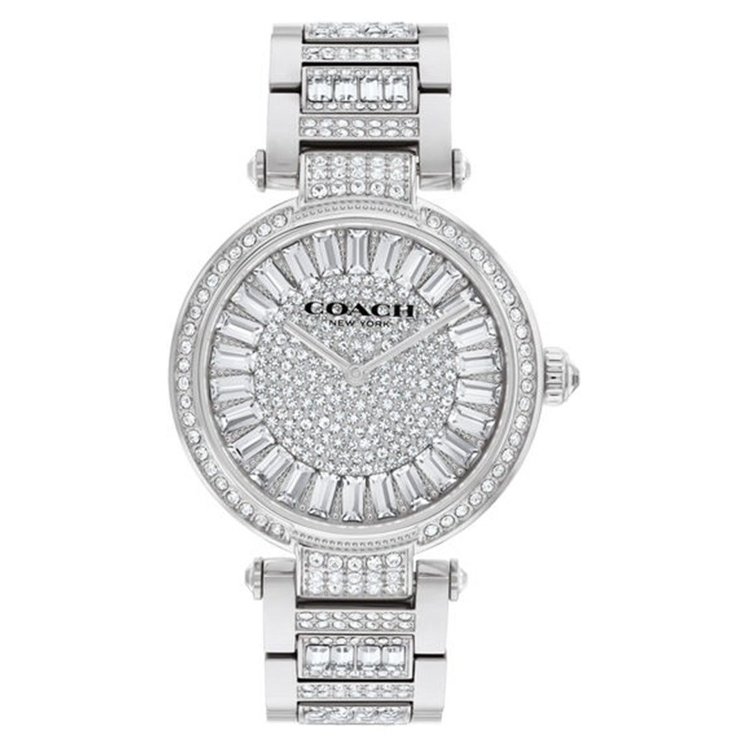 Coach Stainless Steel & Crystal Silver Dial Women's Watch - 14504267