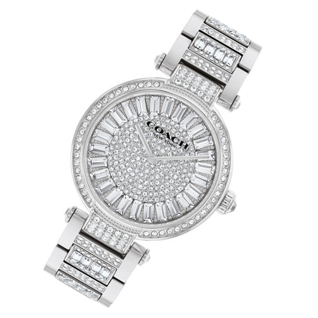 Coach Stainless Steel & Crystal Silver Dial Women's Watch - 14504267