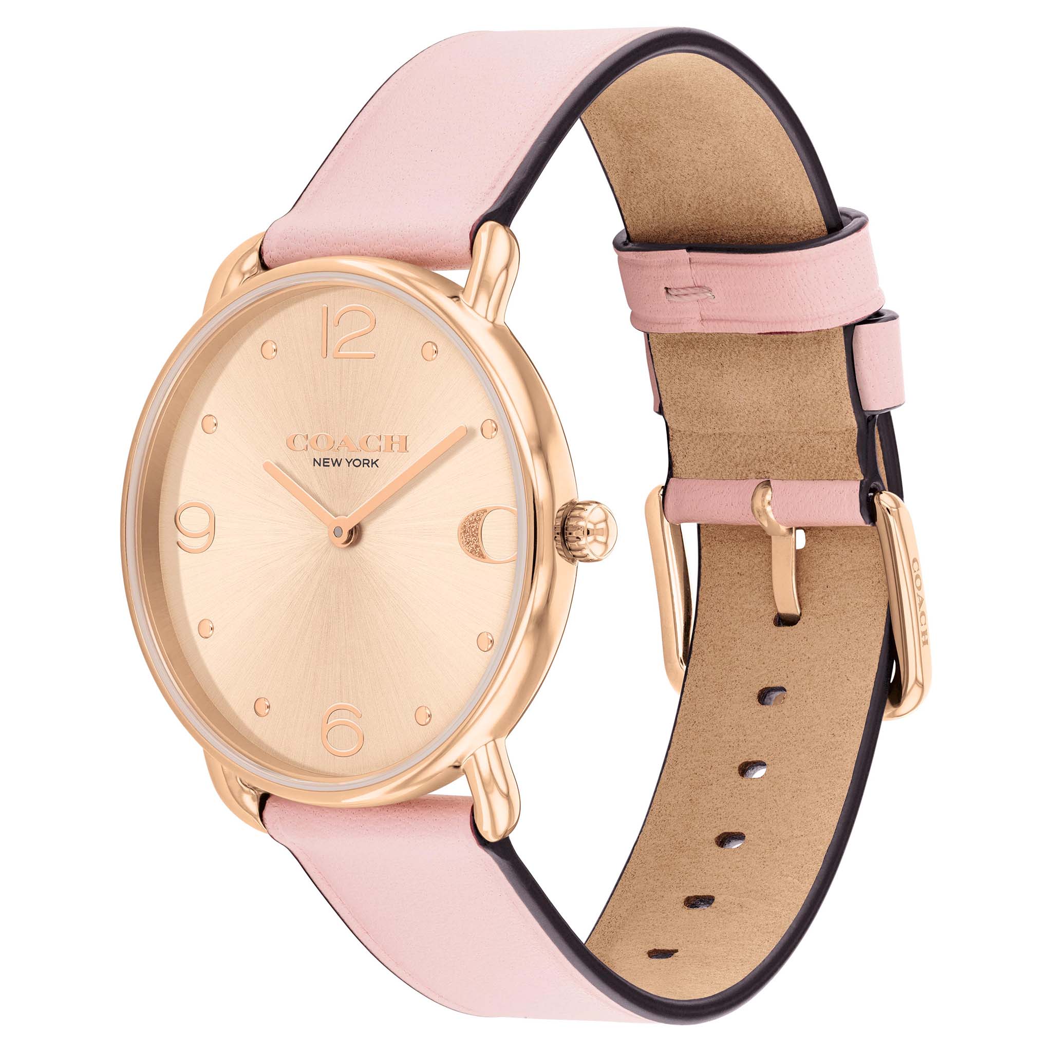 Coach watch women's pink best sale