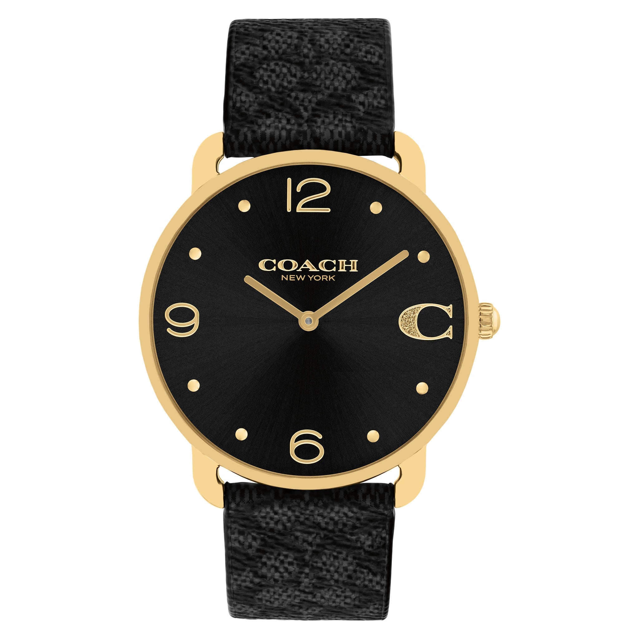 Coach Black Pvc Strap Women s Watch 14504289 The Watch Factory Australia