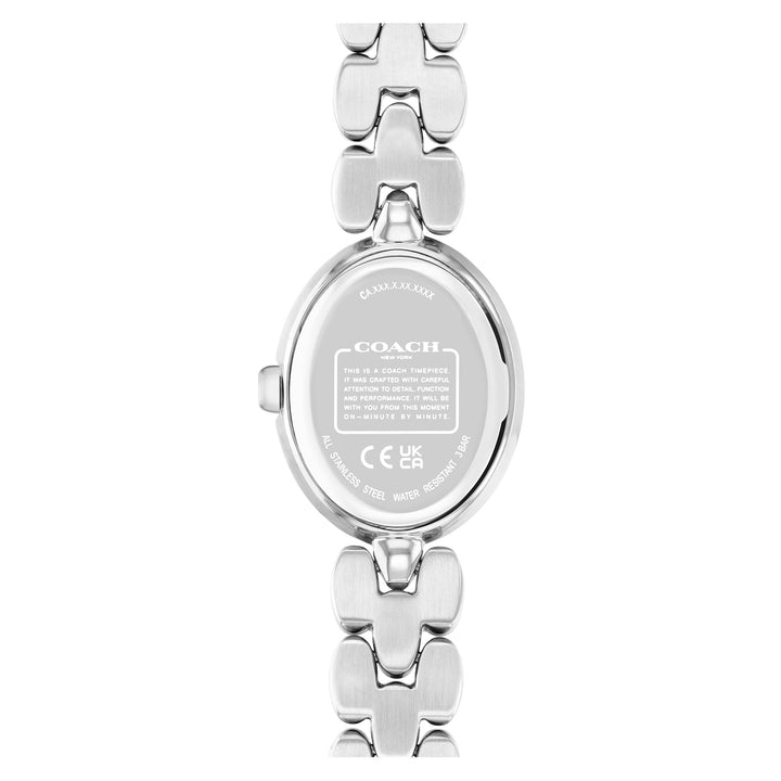 Coach Stainless Steel Silver White Dial Women's Watch - 14504416