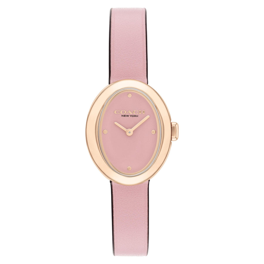 Coach Sammy Blush Calfskin Blush Dial Basic Slim Women's - 14504423