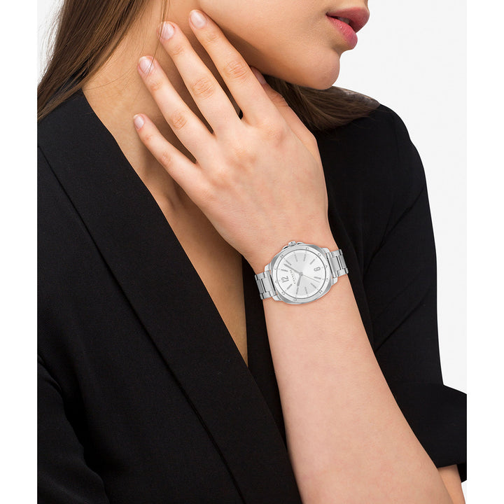 Coach Stainless Steel Silver White Dial Women's Watch - 14504477