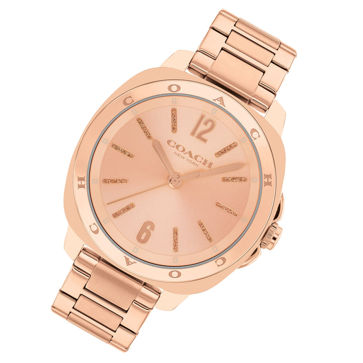 Coach Rose Gold Steel Women's Watch - 14504479