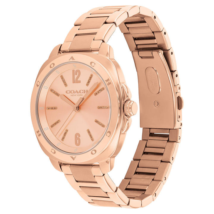 Coach Rose Gold Steel Women's Watch - 14504479