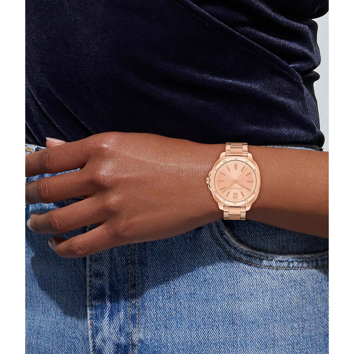 Coach Rose Gold Steel Women's Watch - 14504479