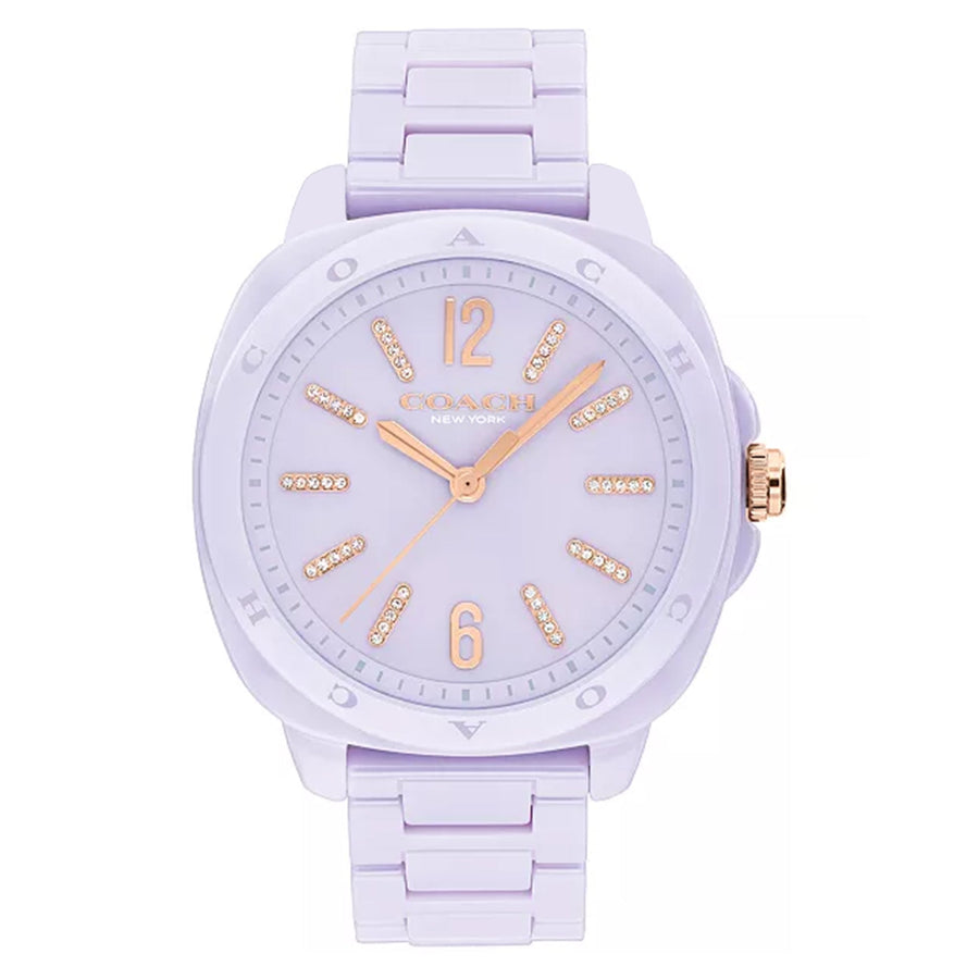 Coach Lavendar Ceramic Women's Watch - 14504481