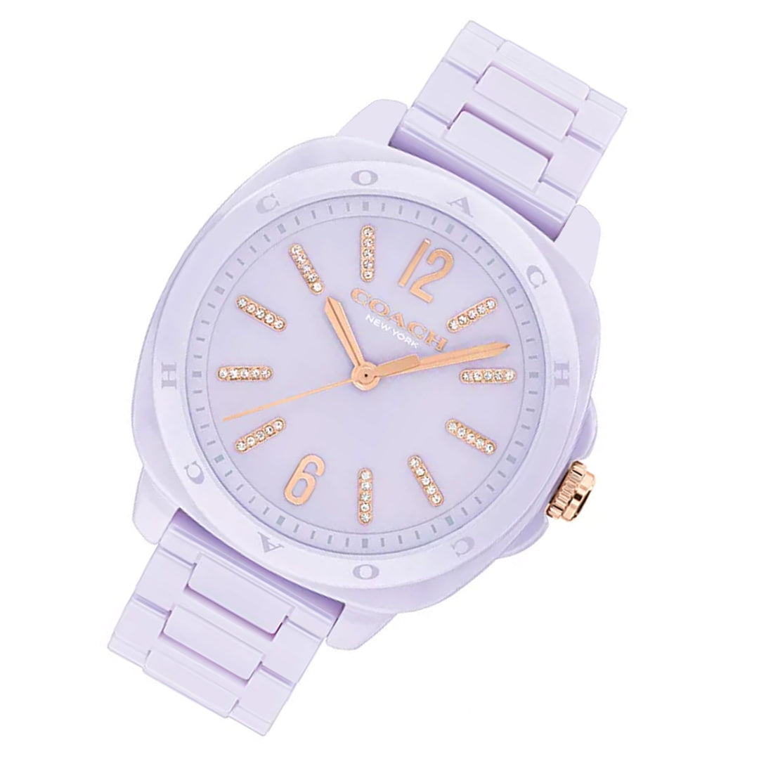 Coach Lavendar Ceramic Women's Watch - 14504481
