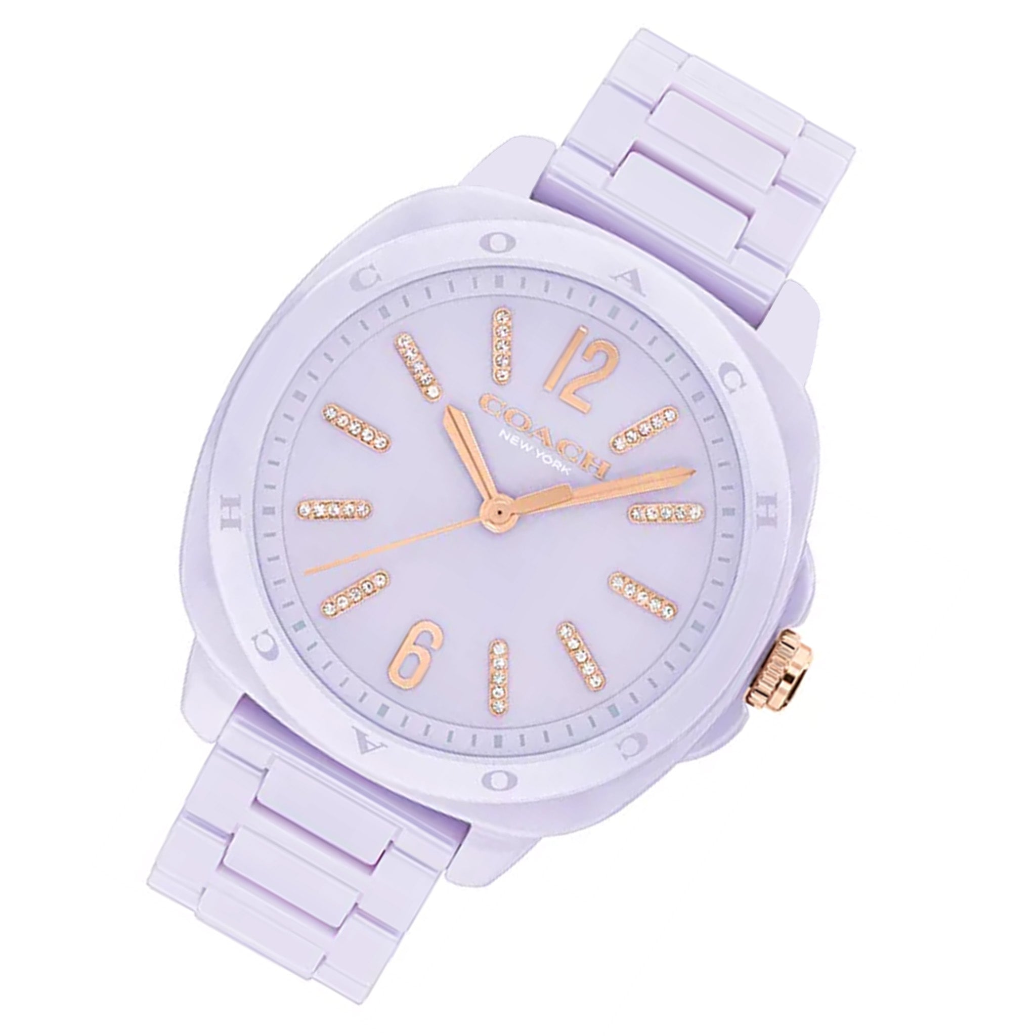 Coach Lavendar Ceramic Women's Watch - 14504481