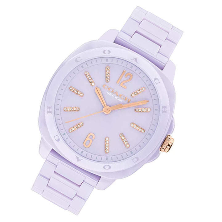 Coach Lavendar Ceramic Women's Watch - 14504481