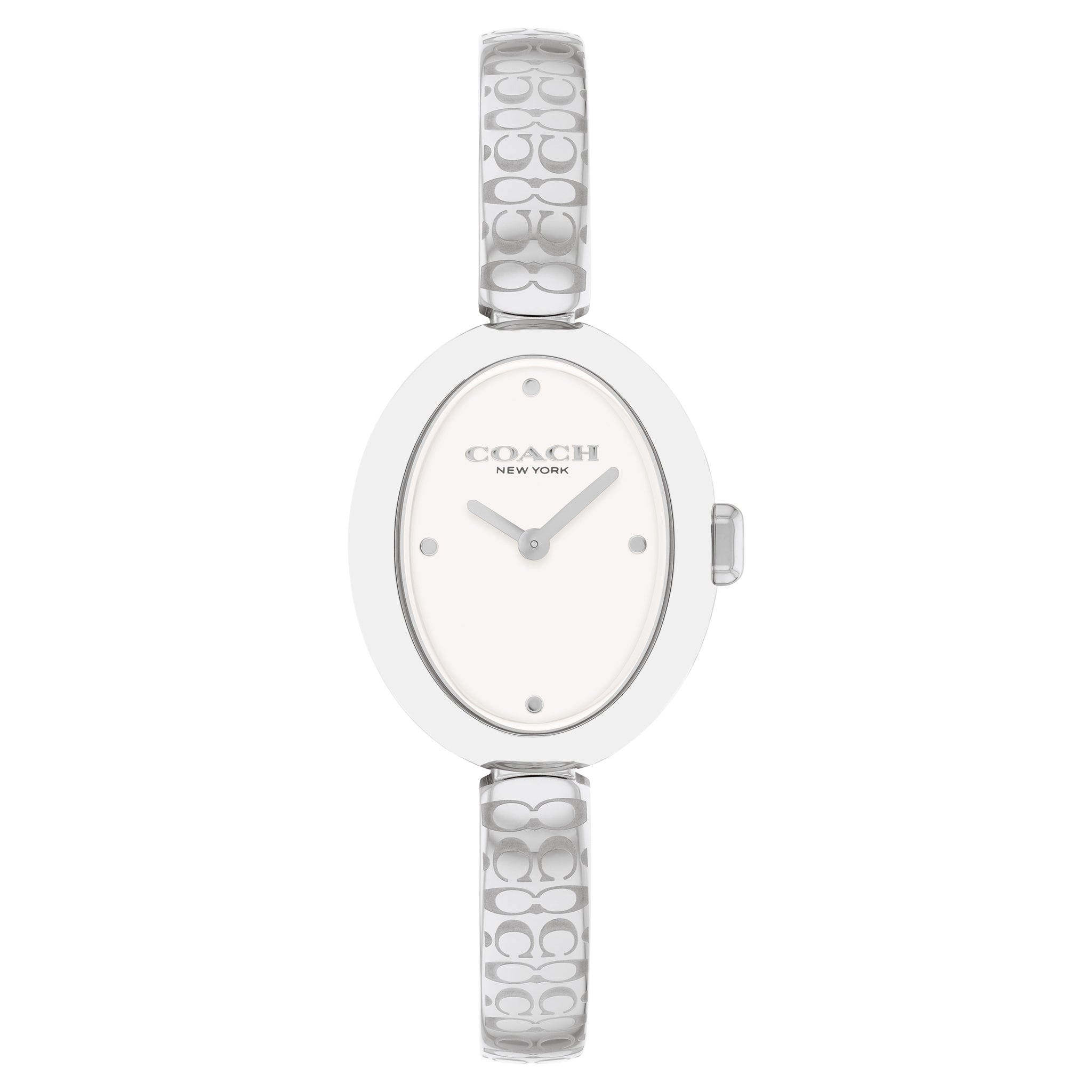 Coach Stainless Steel White Dial Women's Watch - 14504483