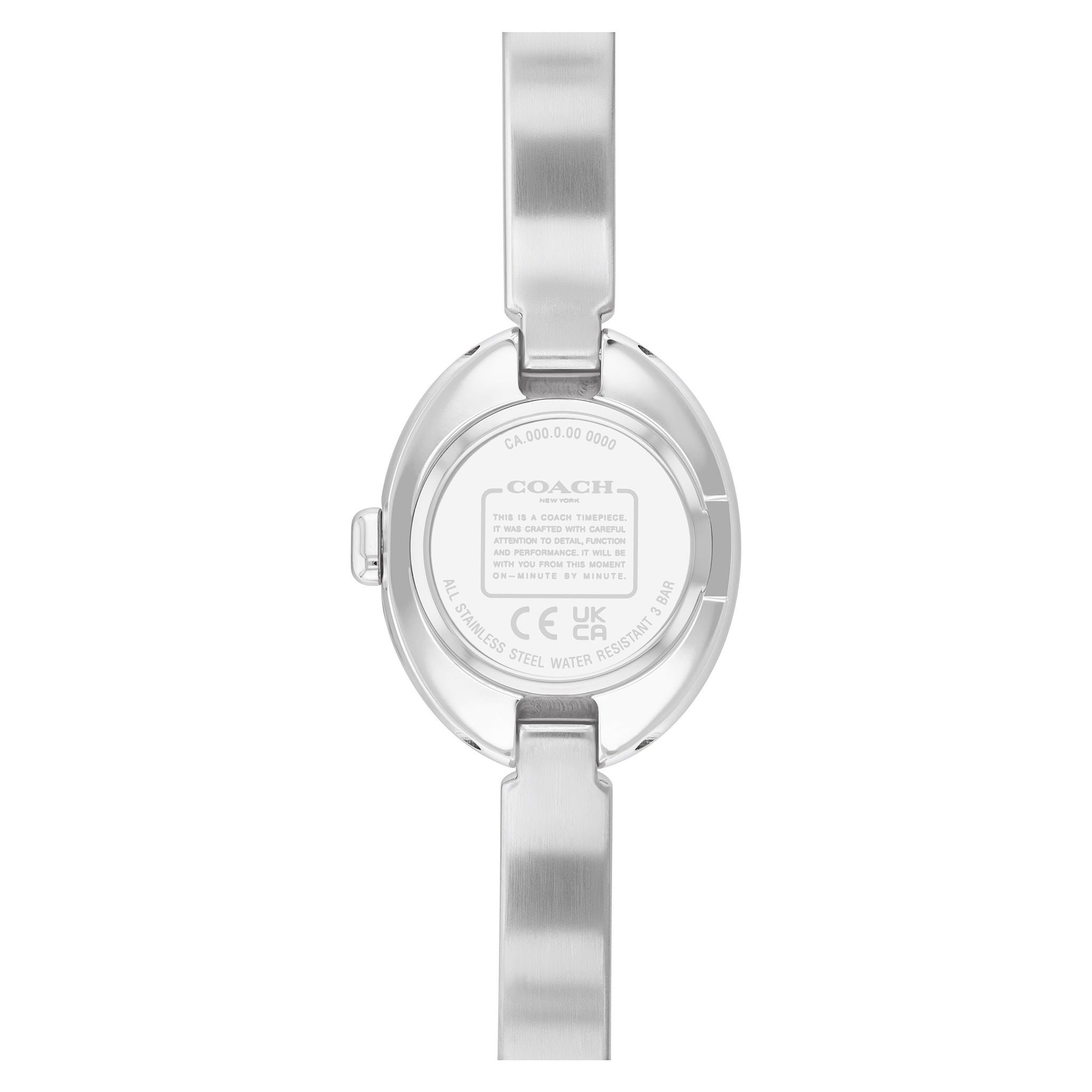 Coach Stainless Steel White Dial Women's Watch - 14504483