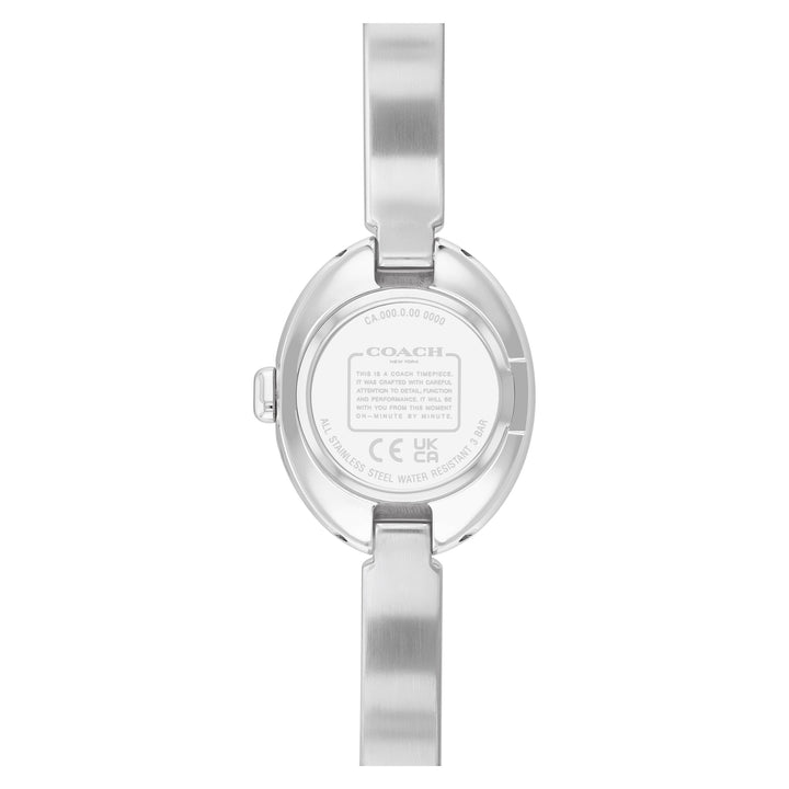 Coach Stainless Steel White Dial Women's Watch - 14504483