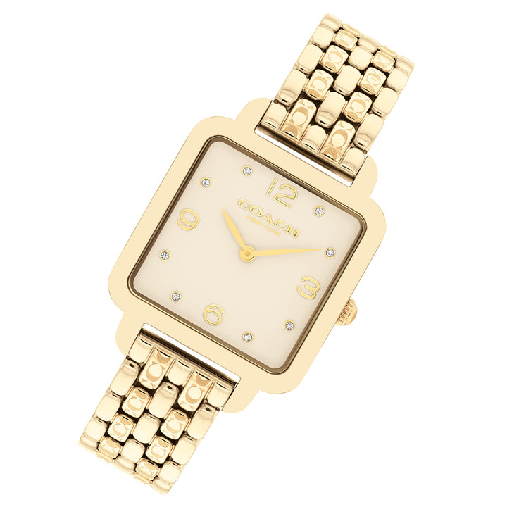 Coach Gold Steel Champagne Dial Women's Watch - 14504495