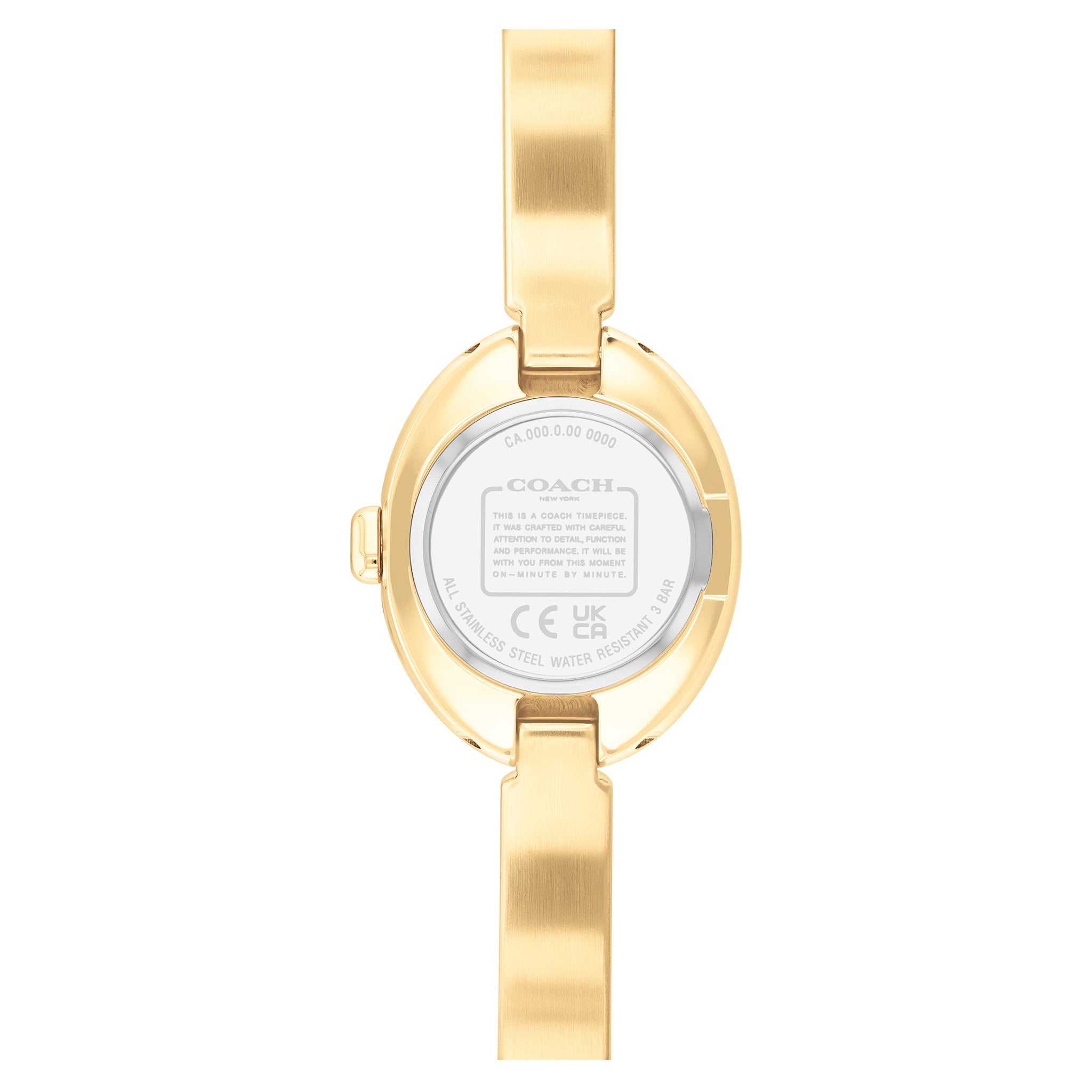 Coach Gold Steel Black Dial Women's Watch - 14504521 – The