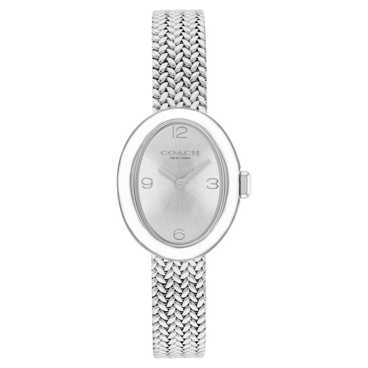 Coach Stainless Steel Silver White Dial Women's Watch - 14504566